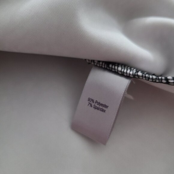 Jennifer Lopez women's fit and flare dark grey scuba formal dress size 4 - Picture 10 of 13